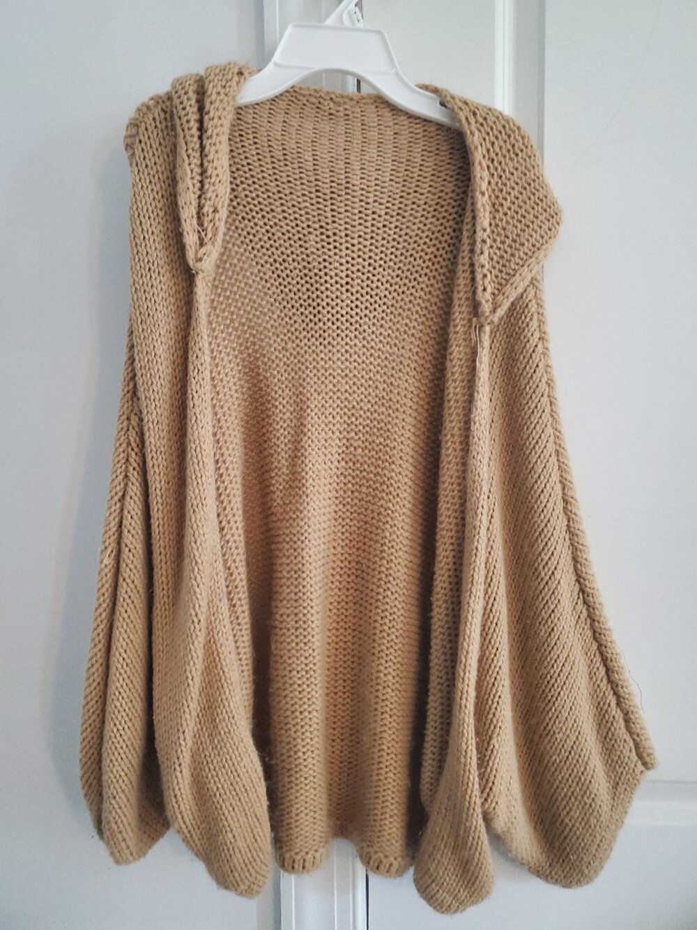 Three Birds Nest Chunky Hooded Cocoon Cardigan